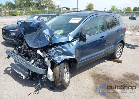 2021 Ford Ecosport Se из США, поврежденный, VIN MAJ6S3GLXMC441005